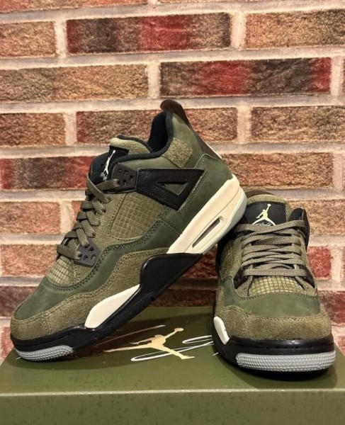 Jordan 4 Retro SE Craft Olive