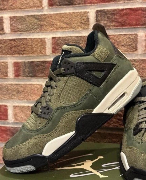 Jordan 4 Retro SE Craft Olive