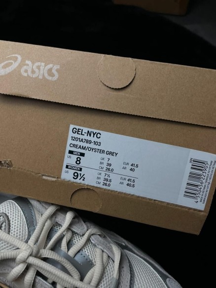 Asics Gel-Nyc Oyster Grey - taille 41,5
