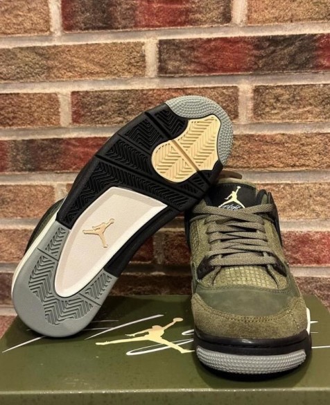 Jordan 4 Retro SE Craft Olive