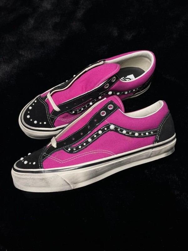 Vans old skool 36 Pearlized Pack Pink Black - Taille 44,5