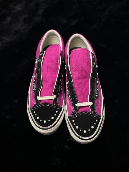 Vans old skool 36 Pearlized Pack Pink Black - Taille 44,5