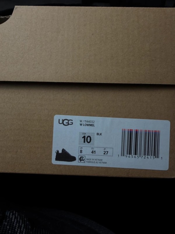 Ugg lowmel basket black noir - taille 41 2