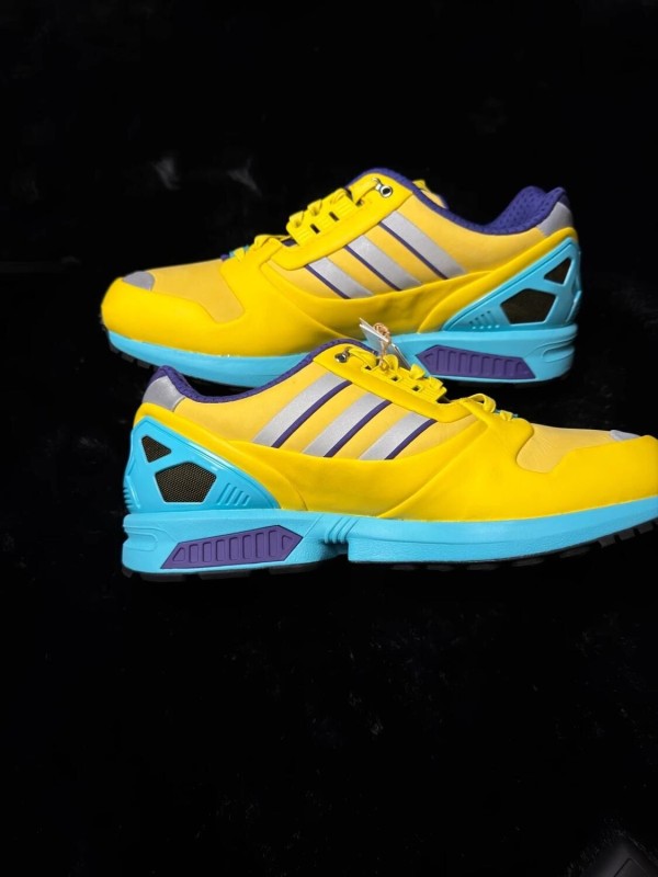 Adidas ZX 8000 Consortium Yellow blue glow - taille 45 1/3 2