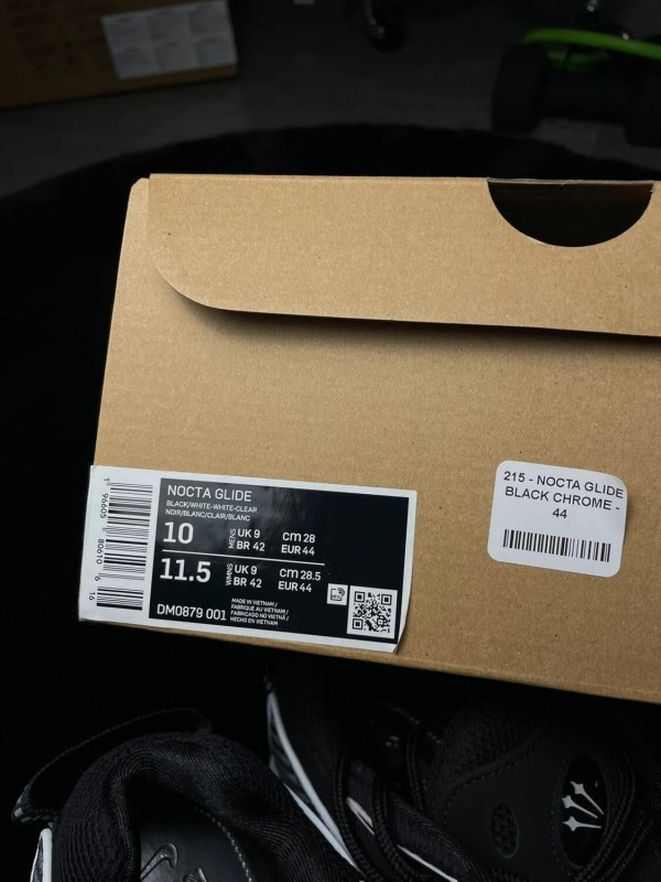 Nike Nocta Glide Black White 2