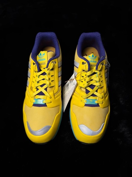 Adidas ZX 8000 Consortium Yellow Blue Glow - Taille 46 2/3