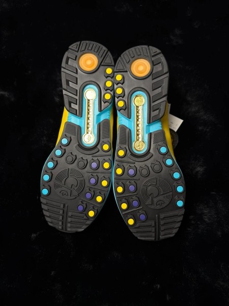 Adidas ZX 8000 Consortium Yellow Blue Glow - Taille 46 2/3