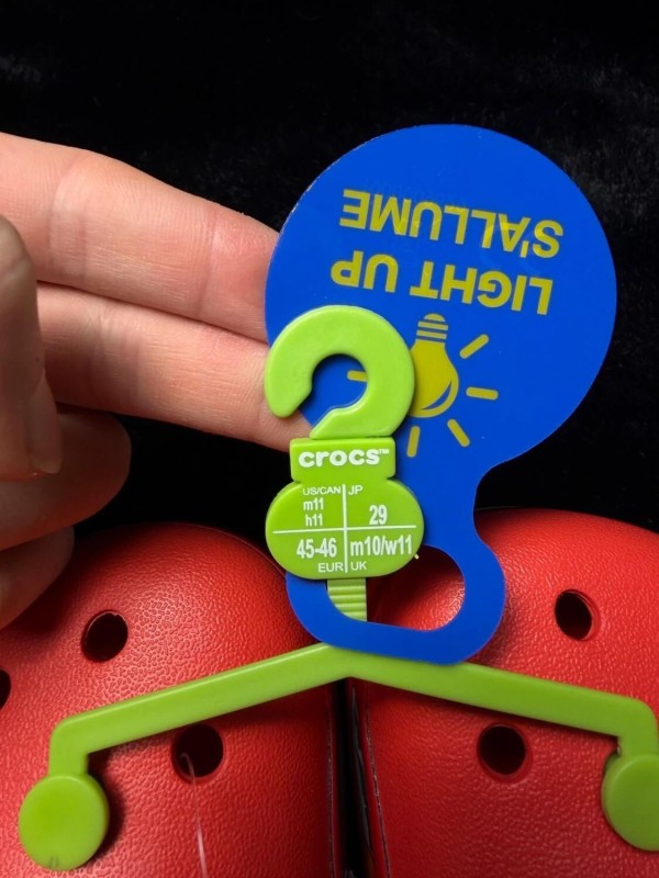 Crocs Cars Classic Clog Lightning Mcqueen 45-46 2