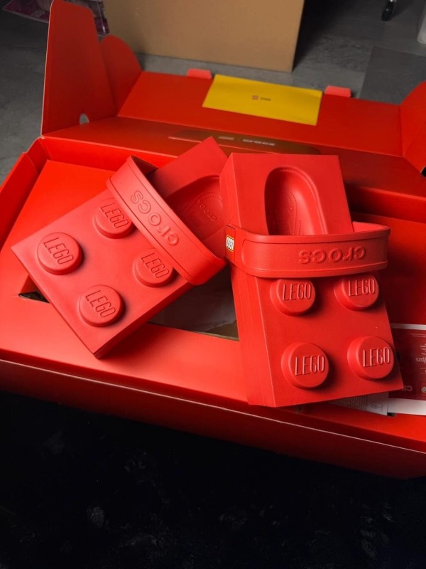 Lego Crocs Brick Clog Red 42-43