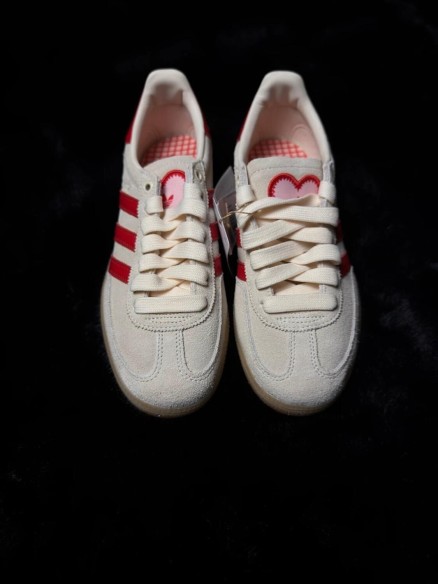 adidas handball spezial saint valentin rose rouge - taille 39