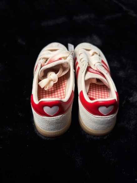 adidas handball spezial saint valentin rose rouge - taille 39