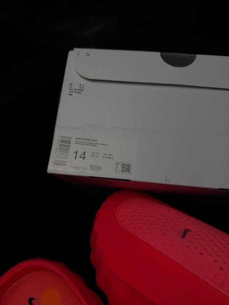Nike mind 001 red solar - taille 48,5