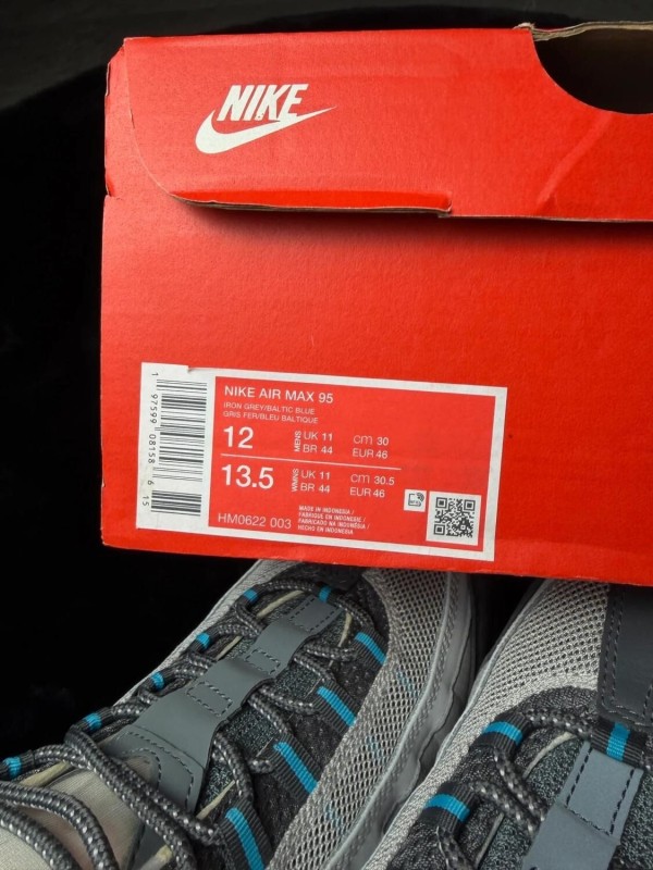 Nike air max 95 baltic blue - taille 46 2