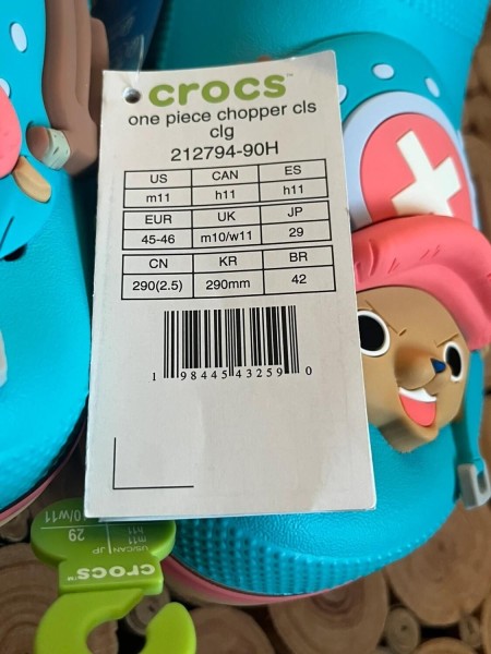 crocs one piece tony chopper