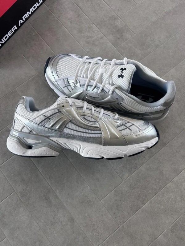 Under Armour UA sola Silver White Grey 2