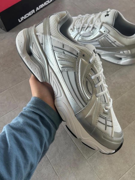 Under Armour UA sola Silver White Grey