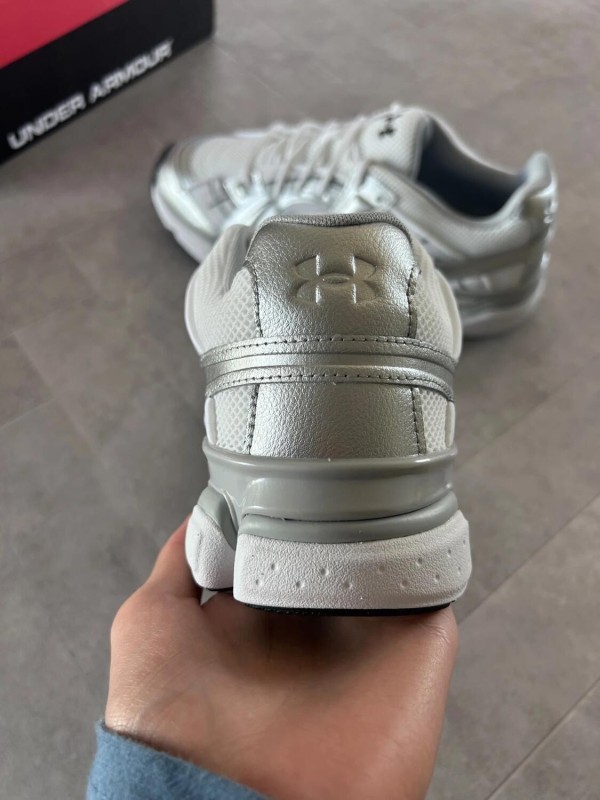 Under Armour UA sola Silver White Grey 2