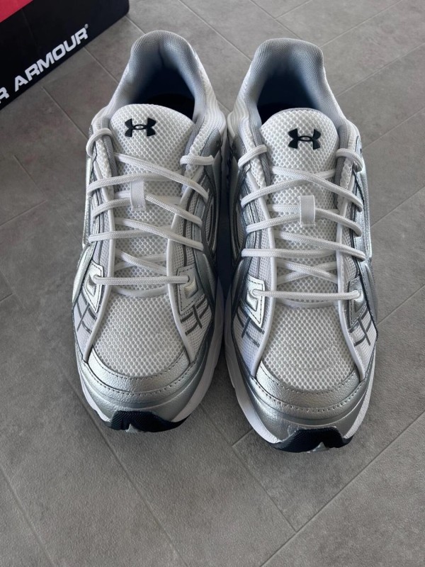 Under Armour UA sola Silver White Grey 2