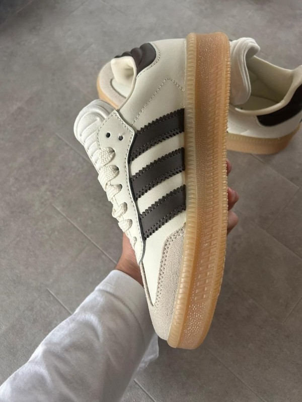 Samba off white earstrata chocolate brown 2