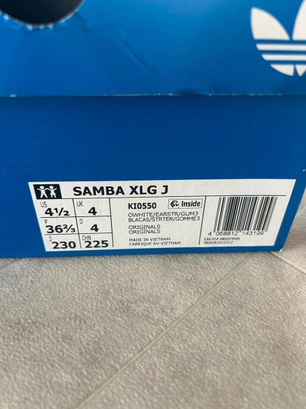 Samba off white earstrata chocolate brown