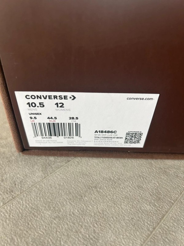 Converse shai 001 velvet brown chocolate totally fudged truffle 2