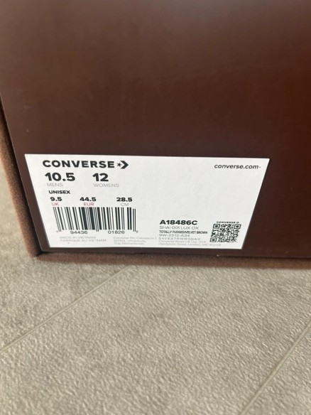 Converse shai 001 velvet brown chocolate totally fudged truffle