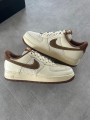 Air force 1 coconut milk british gold tan brown