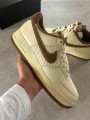 Air force 1 coconut milk british gold tan brown