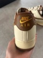 Air force 1 coconut milk british gold tan brown