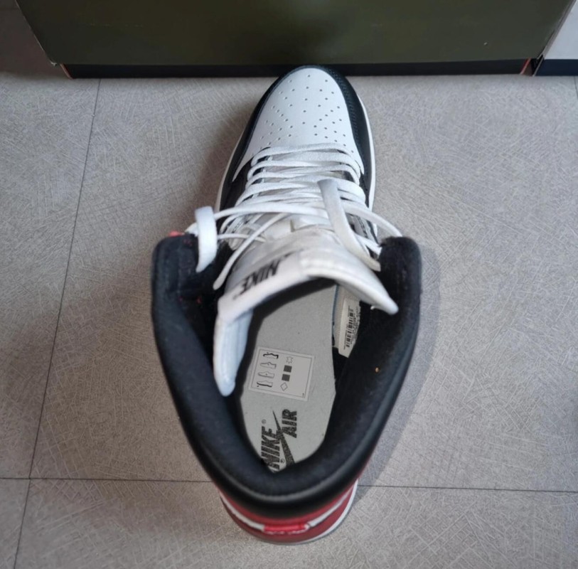 Jordan 1 "Black Toe" 2016 2