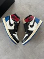 Jordan 1 union x fragment blue varsity red
