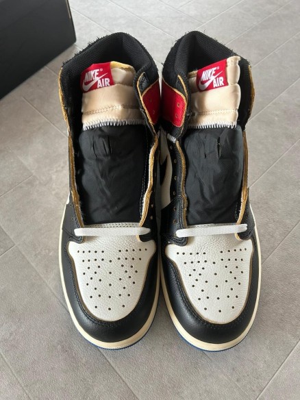 Jordan 1 union x fragment blue varsity red
