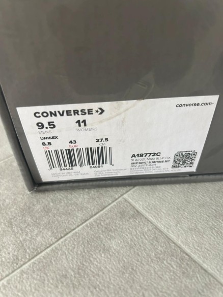 Converse Shai 001 masi blue cyan