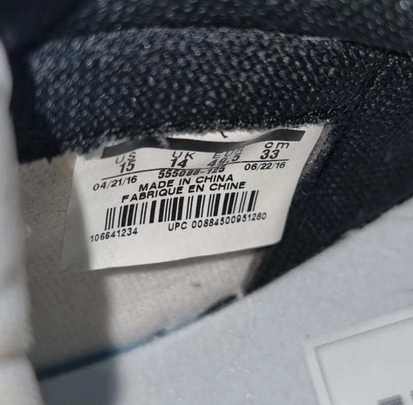 Jordan 1 "Black Toe" 2016 2