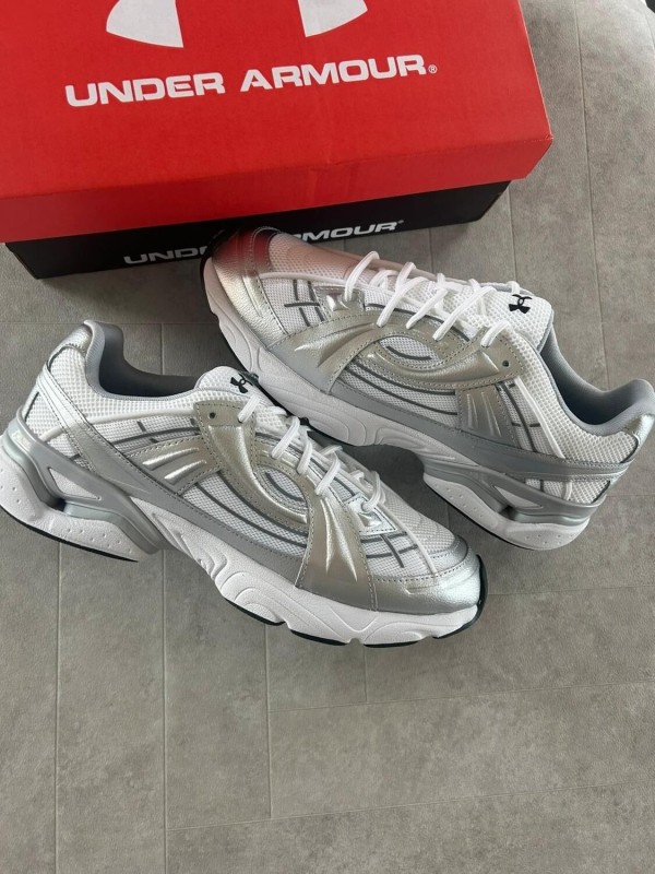 Under Armour sola white silver metallic 2