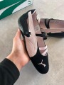 Puma speedcat ballet black pink white mauve
