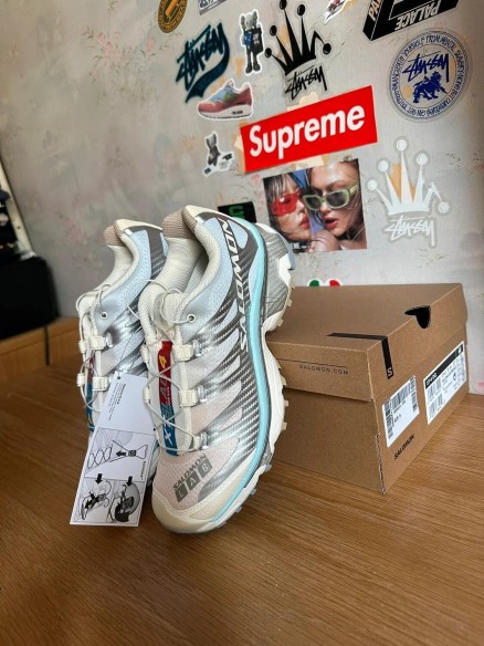 Salomon XT-4 vanilla blue ice ballad blue