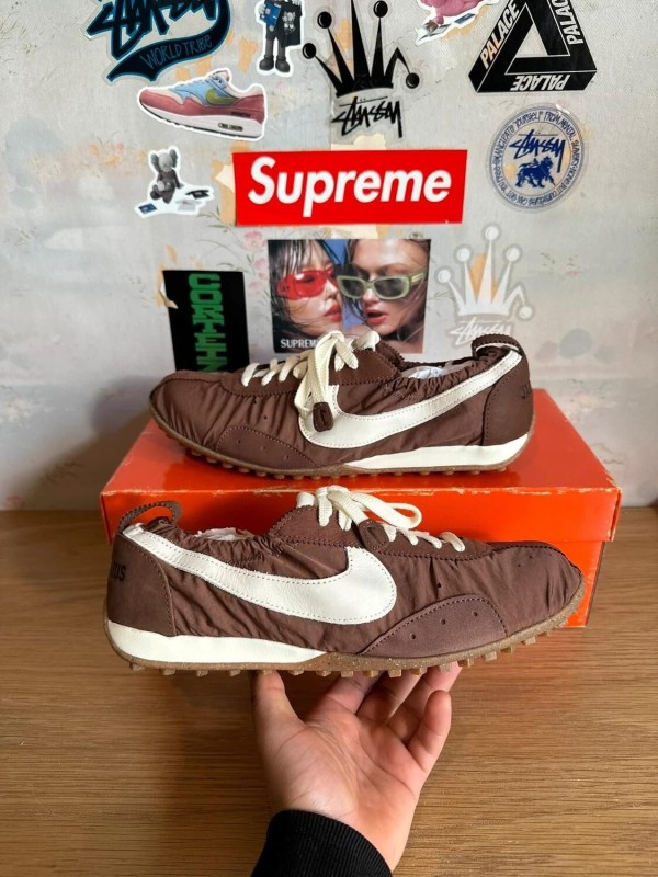 Nike moon shoe jacquemus brown