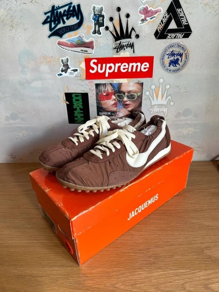 Nike moon shoe jacquemus brown