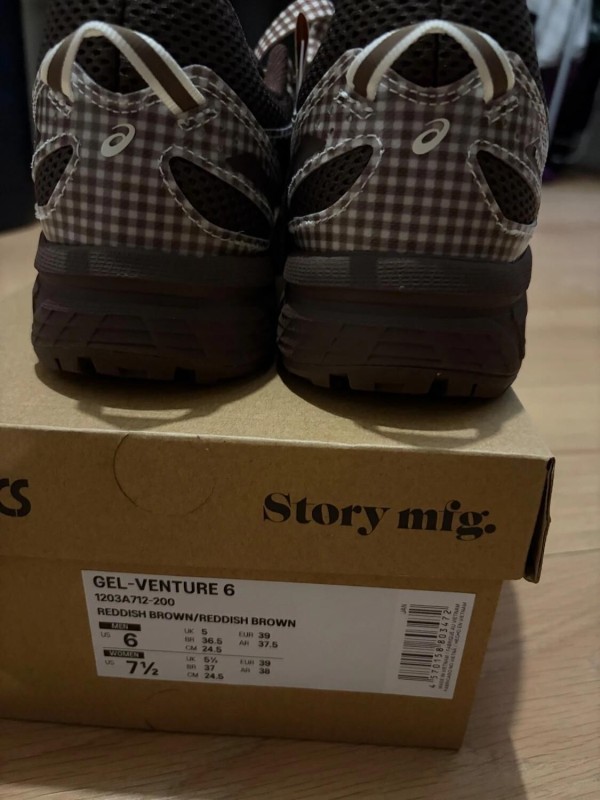 Asics gel venture 6 reddish brown - taille 39 2