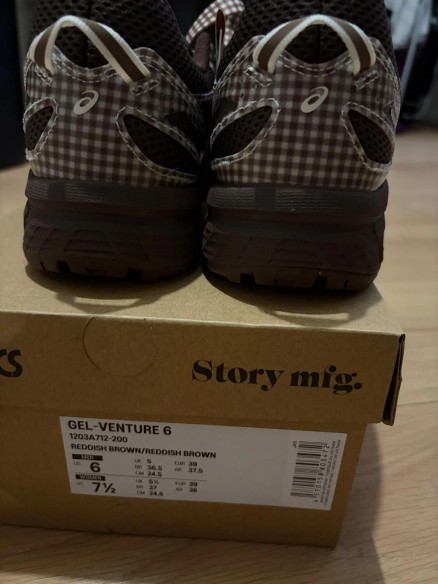 Asics gel venture 6 reddish brown - taille 39