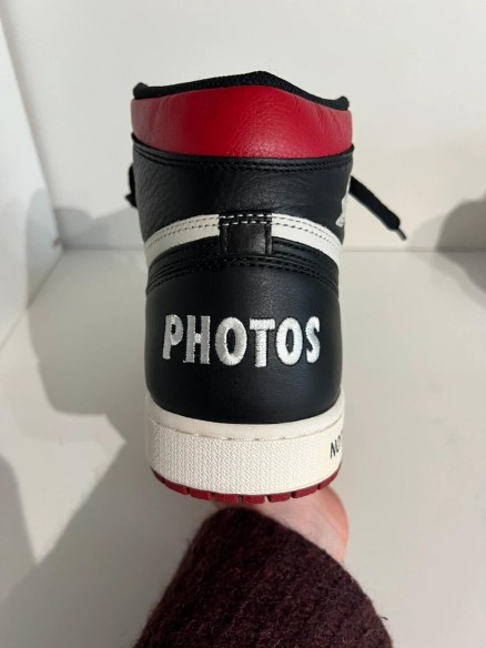 Nike Air Jordan 1 High Not For Resale Red