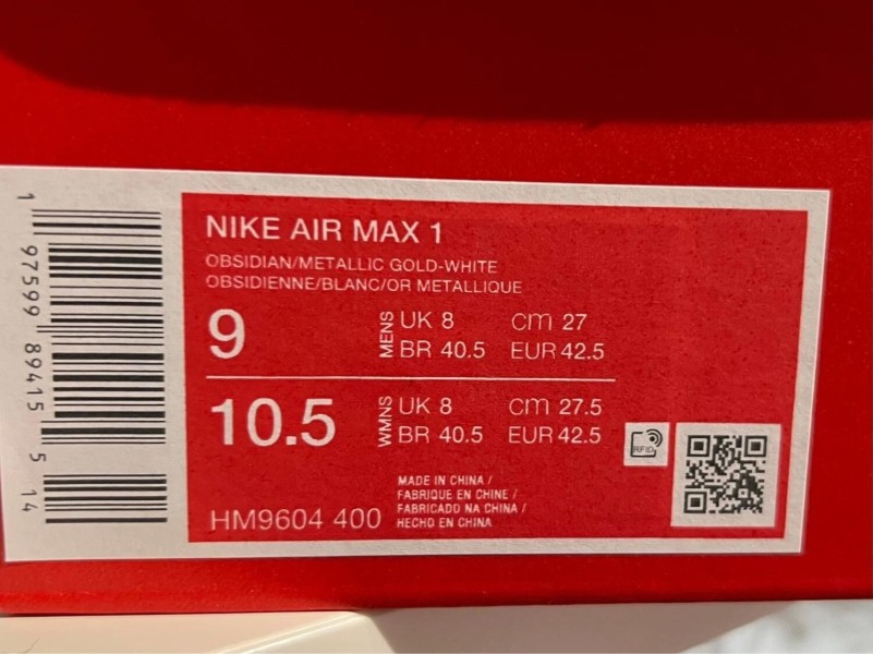 Nike air max 1 Olympic