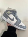 Nike air jordan 1 mid stealth