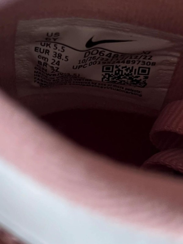 Nike dunk low pink velvet (GS) 2