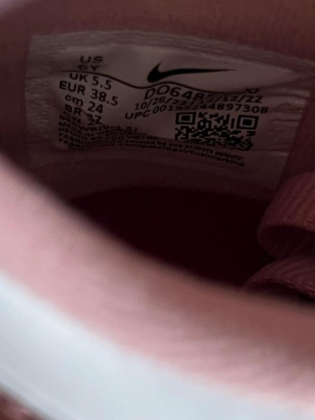 Nike dunk low pink velvet (GS)