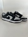 Nike dunk low chenille swoosh black grey