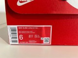 Nike dunk low chenille swoosh black grey
