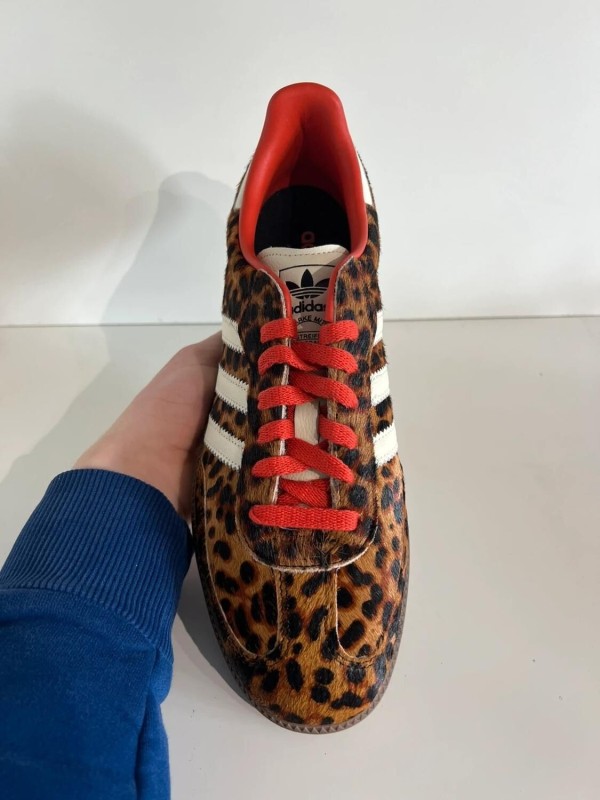 adidas samba red leopard (W) 2