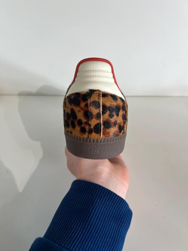 adidas samba red leopard (W) 2
